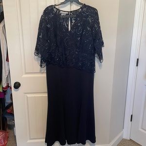 Women’s evening gown 16w Dark Blue